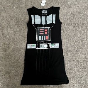 Star Wars HER UNIVERSE Darth Vader mini dress. Halloween costume. Cosplay. NWT S